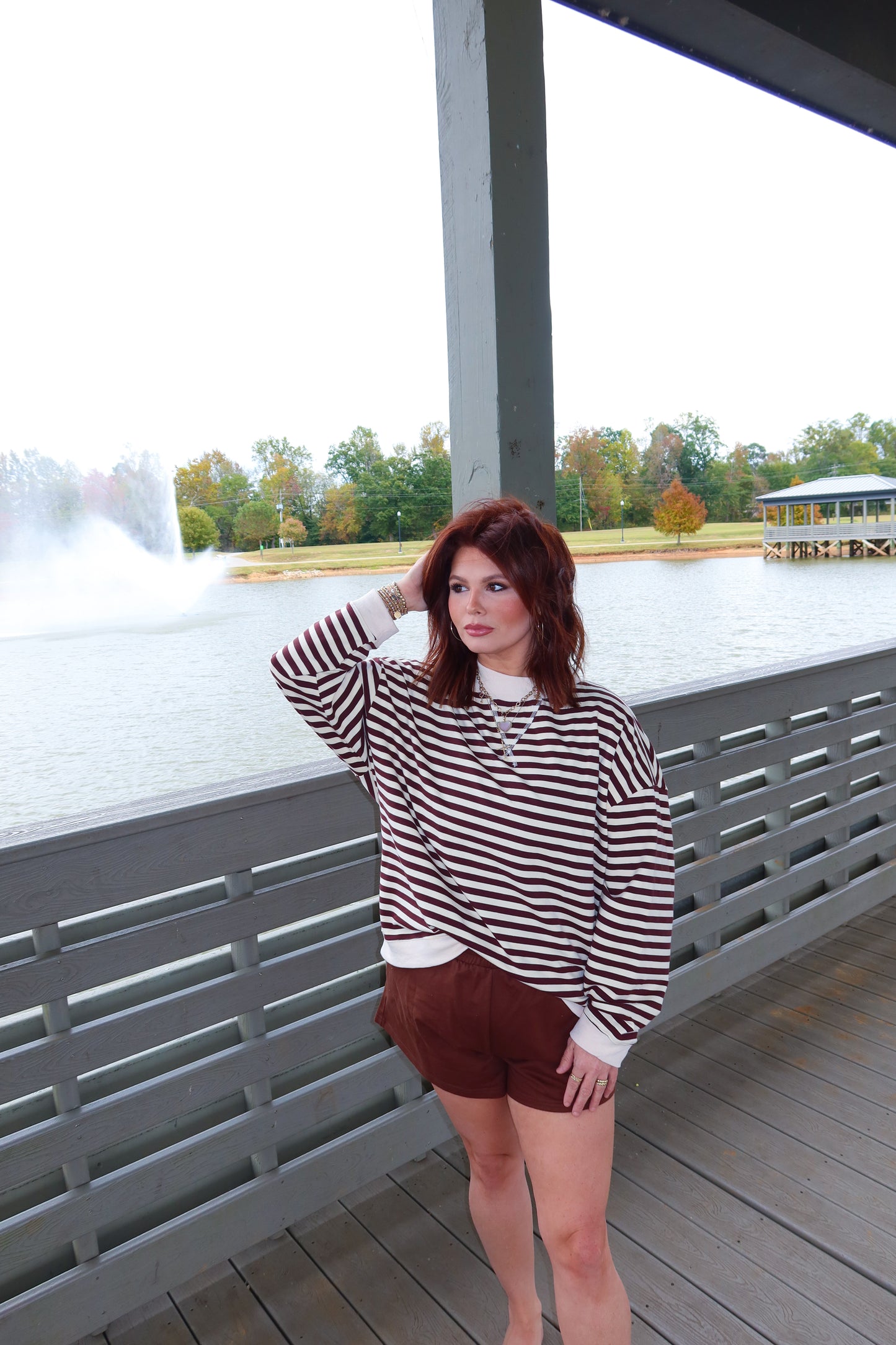 Terry Striped Set