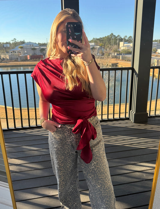 Waist Tie Blouse