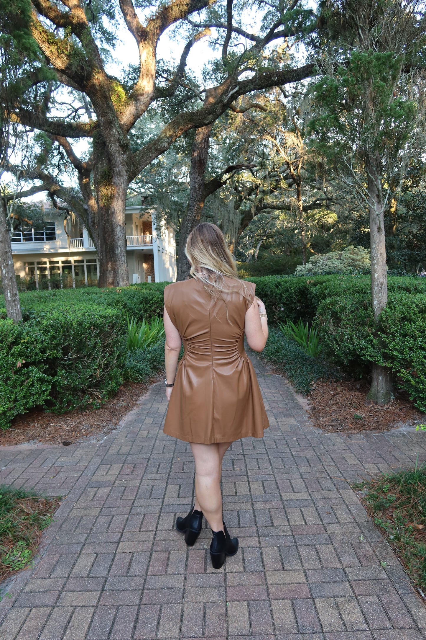 Eden Mini Dress Mocha